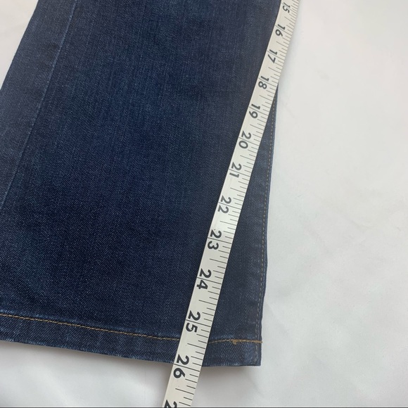 J Brand Dark Wash Mid-Rise Jeans Size 28 - Picture 6 of 9